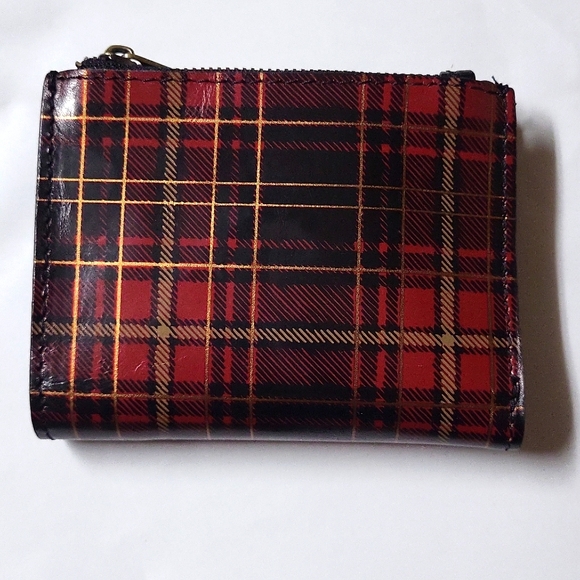 Patricia Nash Handbags - Patricia Nash Red and Black Plaid Wallet